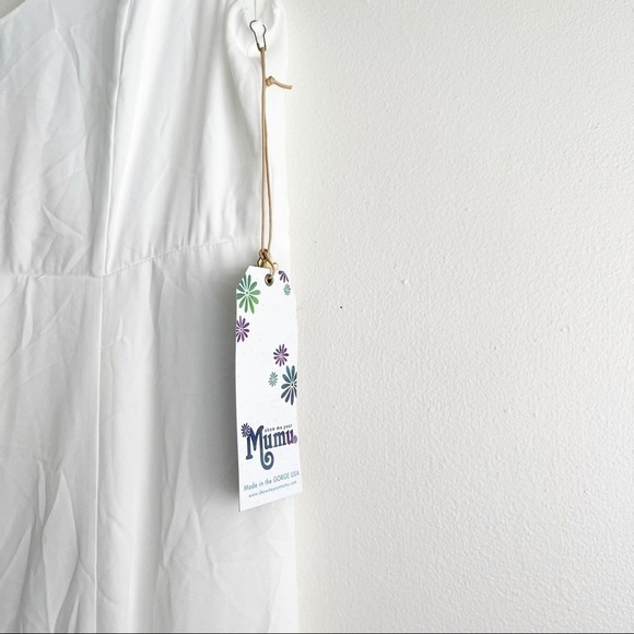 Show Me Your MuMu Jen Ivory Crisp Maxi Dress - Picture 4 of 8